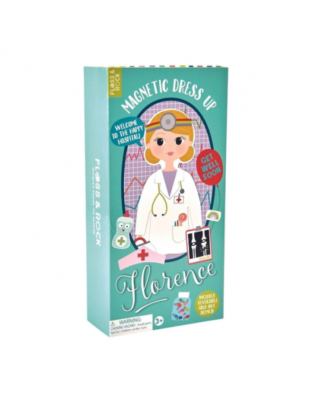 Magnetyczna ubieranka - lalka Florence