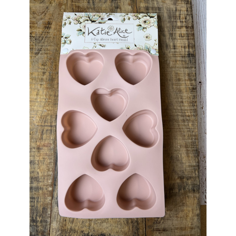 Forma Silikonowa Serduszka Pudrowy Róż