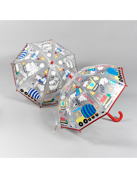 Na Budowie Parasolka Zmieniająca Kolory 