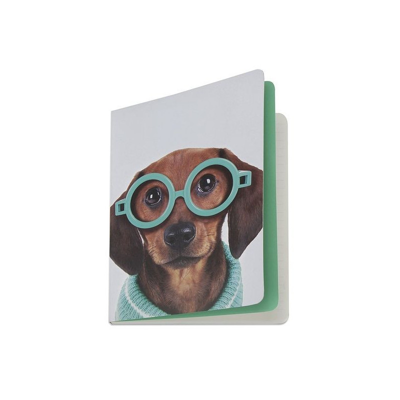 Notatnik Pies w Okularach