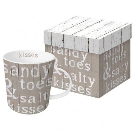 Ocean Kubek Porcelanowy w Ozdobnym Pudełku 350 ml 