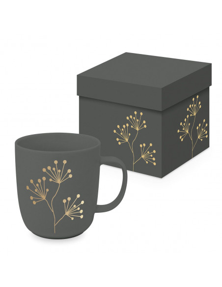 Czyste Złoto Kubek Porcelanowy w Ozdobnym Pudełku 400 ml