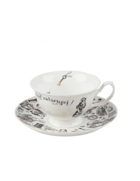 Alicja w Krainie Czarów Filiżanka ze spodkiem 210 ml