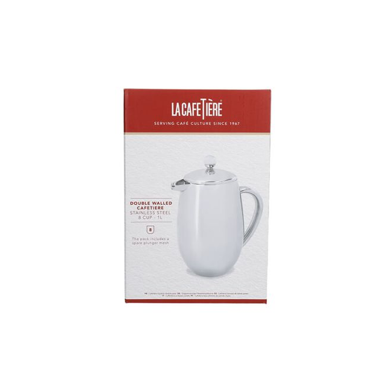 La Cafetiere Zaparzacz Srebrny 1 litr