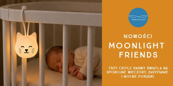 Moonlight Friends – trzy ciepłe barwy światła na dobranoc